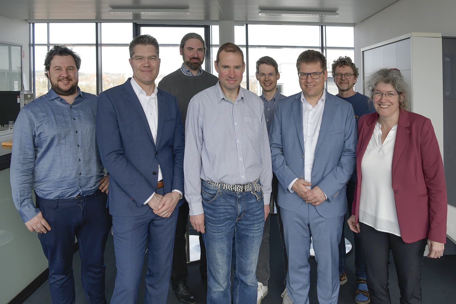 Treffen des industriellen Beirats von »AnQuC –Anwendungsorientiertes Quantencomputing« am 20. März 2024.