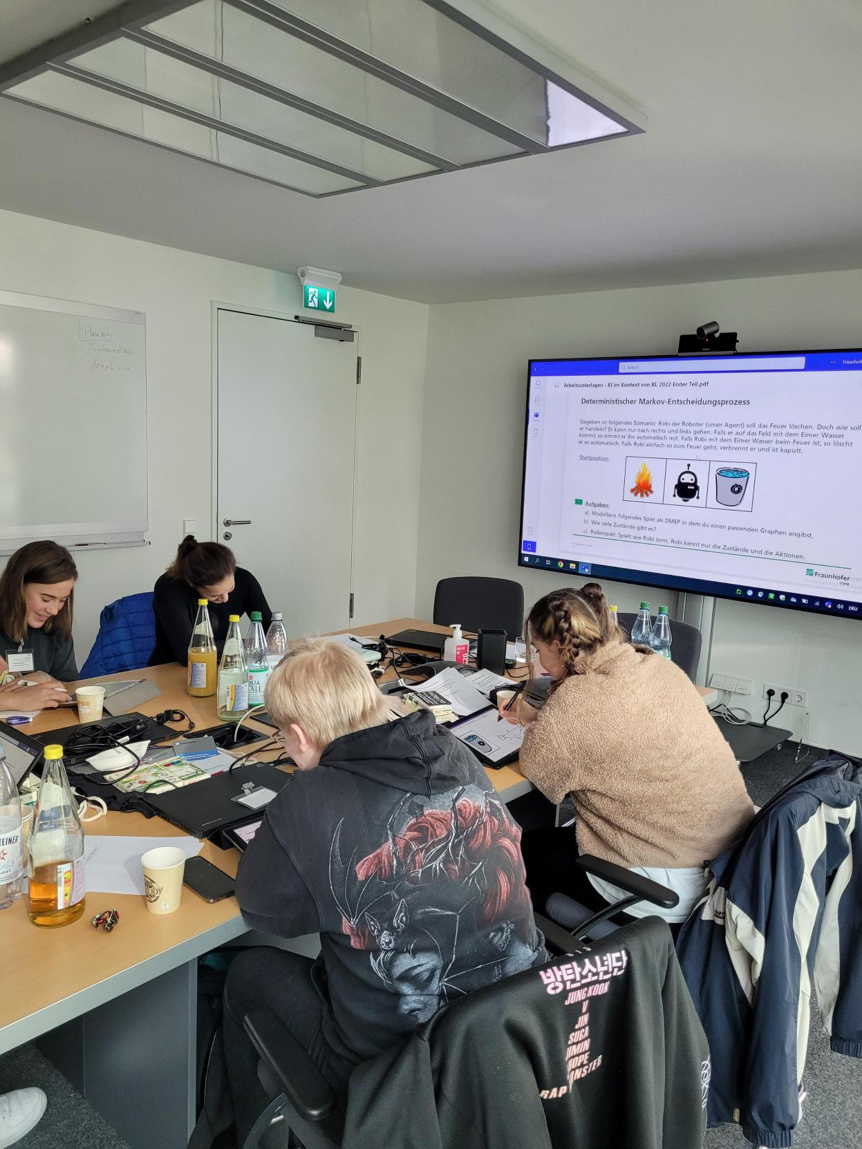 Gruppe Künstliche Intelligenz im Kontext von Reinforcement Learning