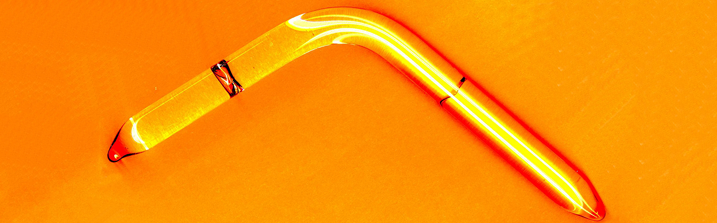 Glasbruch durch falsche Abkühlung