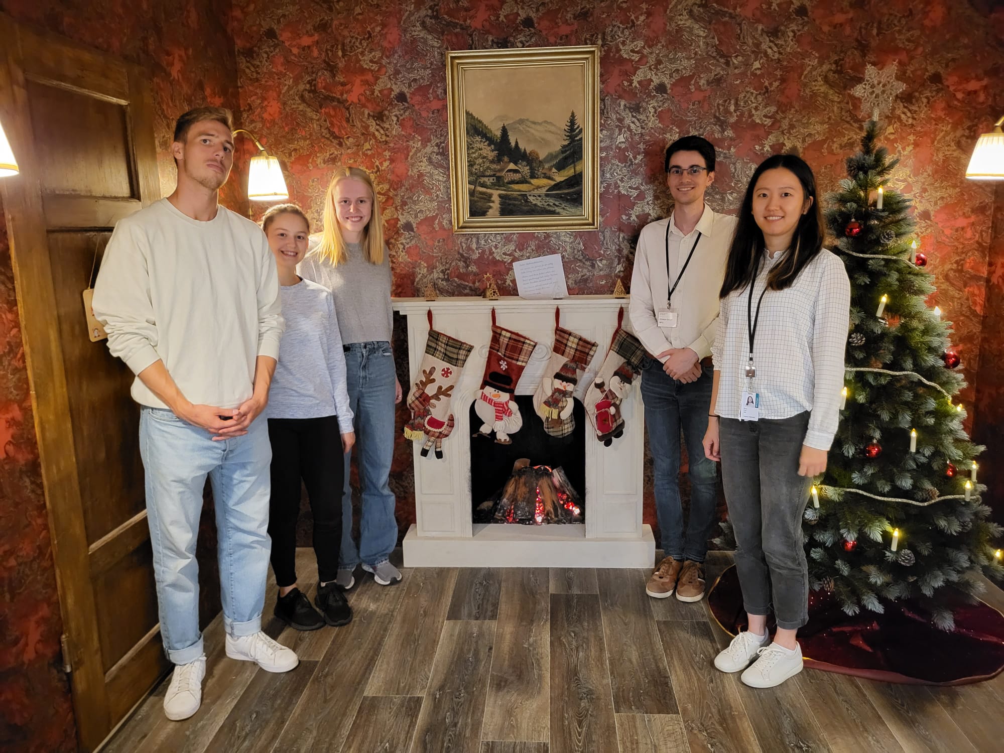 Participants of the FKZ Autumn School 2024 in the Escape Room