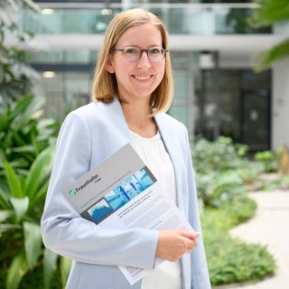 Dr. Elisabeth Leoff, stellvertretende Leiterin der Abteilung »Finanzmathematik« und Expertin auf dem Gebiet der Betrugserkennung im Gesundheitswesen.